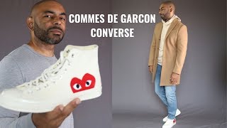 How To Wear Commes De Garcon Converse Chuck Taylors [upl. by Nagar]