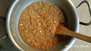 Besan ka Halwa ❤ Grandmas Style ❤ Village Style ❤ Village Food Secrets [upl. by Mannuela]