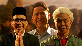 Anies VS Prabowo VS Ganjar  Epic Rap Battles Of Presidency 2024 [upl. by Yrellav596]