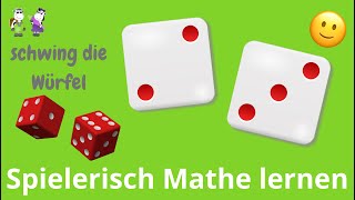 🎲 Spielerisch Mathe lernen  1 Klasse  leicht zum Nachmachen 🎲 [upl. by Llennol]