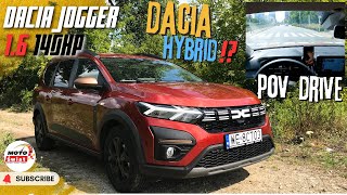 Dacia Jogger Hybrid 16 140HP  Full Review by MOTO Świat 2 [upl. by Haletta]