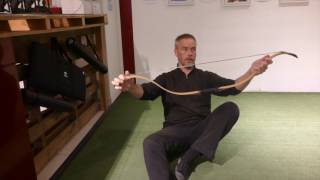 Archery FAQ How to string a Horsebow [upl. by Willie743]