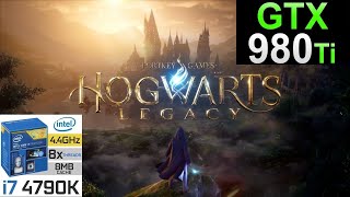 Hogwarts Legacy PC Full HD Gameplay  4790k  GTX 980Ti [upl. by Havstad]