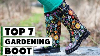 7 Best Waterproof Gardening Boots for Every Budget [upl. by Mcloughlin]