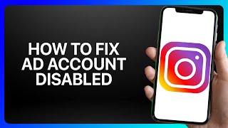 How To Fix Ad Account Disabled On Instagram Tutorial [upl. by Glenn895]