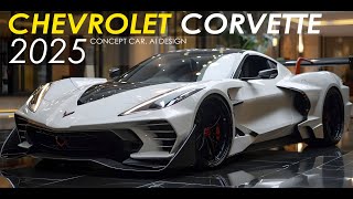 Chevrolet Corvette New 2025 Concept Car AI Design [upl. by Je30]