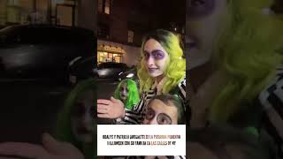 ODALYS Y PATRICIO BORGHETTI SE LA PASARON PIDIENDO HALLOWEEN CON SU FAMILIA EN LAS CALLES DE NY [upl. by Chaffee]