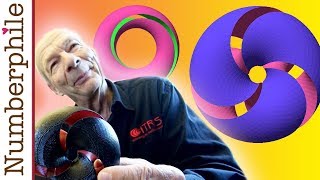 Topology of a Twisted Torus  Numberphile [upl. by Eadnus]