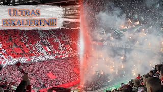 Köln gegen Gladbach Ultras🔥🚫 [upl. by Broek]