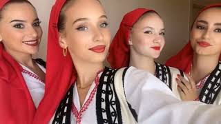 Albanian folk costumes 52 [upl. by Hgielek]