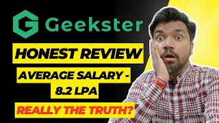 Geekster Honest Review  Average Salary  82 LPA Really The Truth  NitMan Talks [upl. by Nylrebma521]