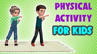 Physical Activities For Kids Get Active At Home [upl. by Schoening]