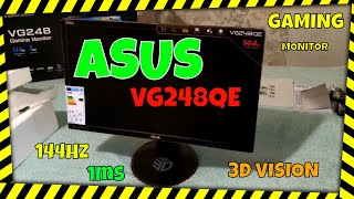 Монитор asus vg248qe 144Hz [upl. by Ttayh]