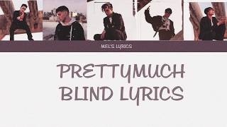 PRETTYMUCH  Blind Lyrics [upl. by Winola819]