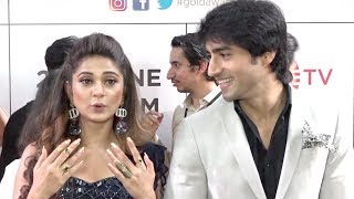 Bepanah Actors Jennifer Winget And Harshad Chopra Interview Together At Gold Awards 2018 [upl. by Uticas]