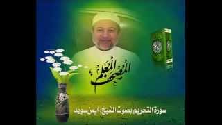 Sheikh Ayman Suwaydquot Sourate AtTahrimquot [upl. by Hadeehsar808]