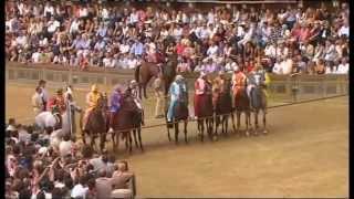 Italy Festivals  Palio di Siena [upl. by Ned]