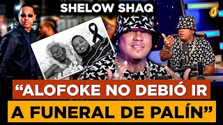 SHELOW SHAQ SE LA DEJA CAER A SANTIAGO MATÍAS POR BUSCAR SONIDO CON MUERTE DE PALÍN [upl. by Ilesara]