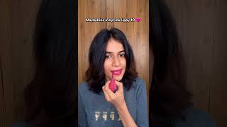 Unboxing maybelline vinyl ink lippy 10 😍❤️ unboxing maybelline [upl. by Ryan]