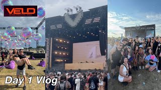 Veld Music Festival 2024 🎡 Day 1 Vlog  Audien Subtronics Eric Prydz  many more [upl. by Alec683]