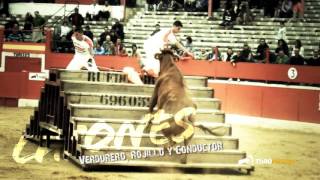 Toropasión  Los toros saltarines más espectaculares de España llegan a Zaragoza 2015 [upl. by Ronna]