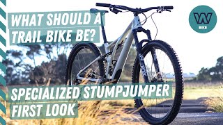 FIRST LOOK  SPECIALIZED STUMPJUMPER TRAIL BIKE [upl. by Selinda]