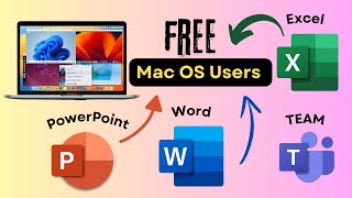 How to use MS Office on Mac for FREE in 2024 ✅ Microsoft Office Alternative for Mac OS [upl. by Reinaldos]