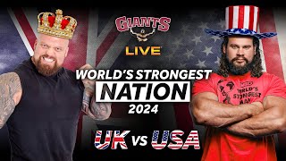 Worlds Strongest Nation 2023 UK vs USA [upl. by Niro]