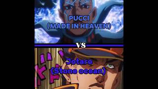 Pucci Vs Jotaro jjba jojosbizarreadventure 1v1 stoneocean anime starplatinum animeedit [upl. by Akilegna163]