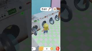 Playing Roblox Laundry 🧺 simulator [upl. by Groark]