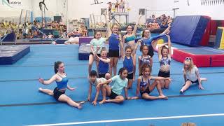 Niddrie Gymnastics End of Year Display 2022 Gymstar Level 4 [upl. by Eetnwahs]