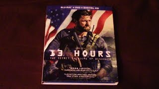 13 Hours The Secret Soldiers of Benghazi BluRayDVD ReviewUnboxing HD [upl. by Enohpets515]