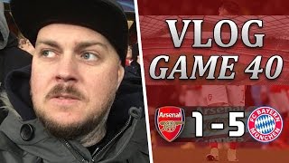 Arsenal 1 v 5 Bayern Munich  This Club Is A FING Shambles  Matchday Vlog  Game 40 [upl. by Fabien]