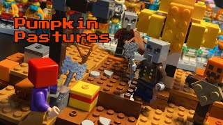 LEGO Minecraft Dungeons  “Pumpkin Pastures” MOC Review Overview [upl. by Cataldo]