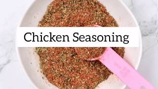 Best Chicken Seasoning Recipe [upl. by Llevart268]