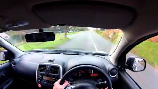 Nissan Micra Review Automatic Offroad amp Performance with a Man 2015 [upl. by Aroon]