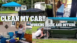 Clean My CarWorking Inside and Outside [upl. by Evan]