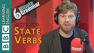 State verbs  6 Minute Grammar [upl. by Veradis]