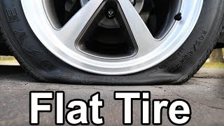 How to Fix a Flat Tire EASY Everything you need to know [upl. by Thema]