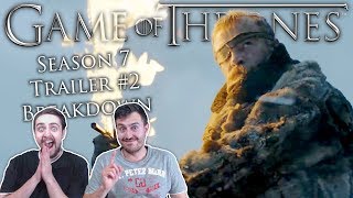 quotGame of Thrones Season 7 WinterIsHere Trailer 2quot BREAKDOWN [upl. by Yniar]