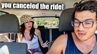 FULL VIDEO Uber Rider Cancels Mid Trip amp Driver Makes Her WALK [upl. by Koa]