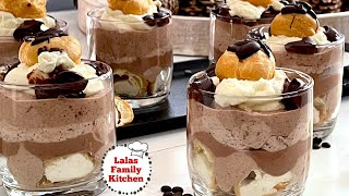 Zauberhafte Schokomousse  Dessert  Magical chocolate mousse  dessert to fall in love with [upl. by Ahcsropal]