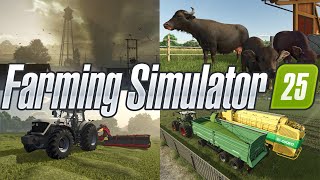 Farming Simulator 25 TOP 5 New Features [upl. by Jobi]