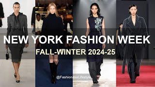 FALL 2024 🍁 NEW YORK FASHION WEEK 11 collections fashion trending fashiontrends trendingnow [upl. by Zellner]