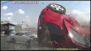 Brutal and fatal car crashes 005 [upl. by Skipp]