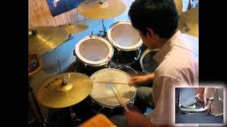 Abel Zabala  Te pertenezco  Cover batería Drum cover [upl. by Selima]