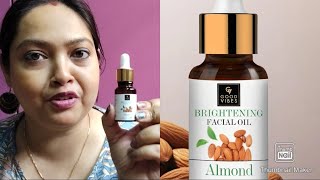 Good vibes Brightening facial oil reviewHonest reviewhappy Time with PAYEL [upl. by Arihsay519]