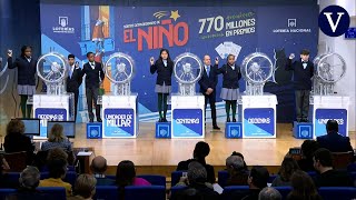 El 94974 primer premio de la lotería del Niño 2024 [upl. by Grata]