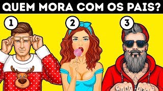 9 TESTES DE PERSONALIDADE E QUEBRACABEÇAS DE LÓGICA [upl. by Finnie272]