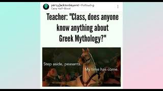 percy jackson memes part 4 [upl. by Eirod504]